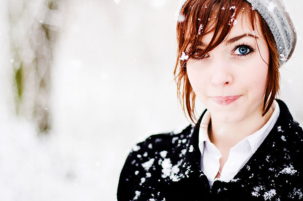 woman-snow